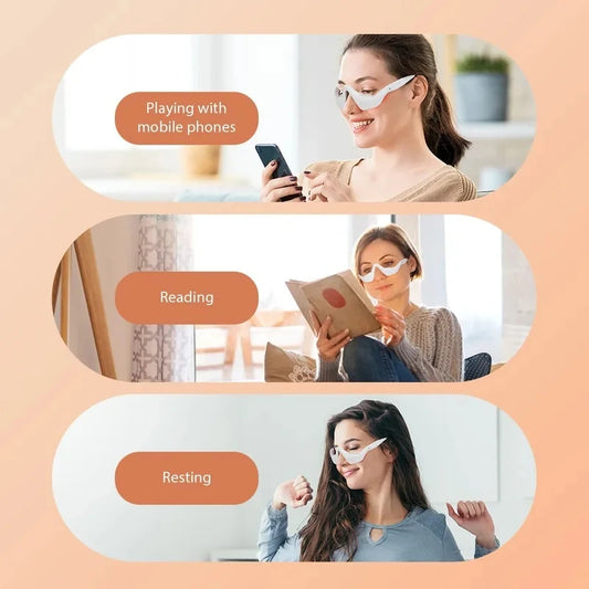 EyeLumi™ Pro – EMS- und Rotlicht-Augenmassagegerät