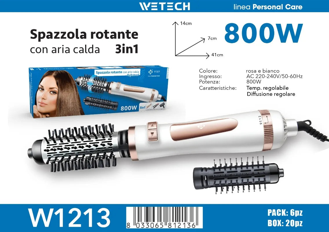 WETECH™ MultiStyle Pro – Kit 6-en-1 de Coiffure Professionnel