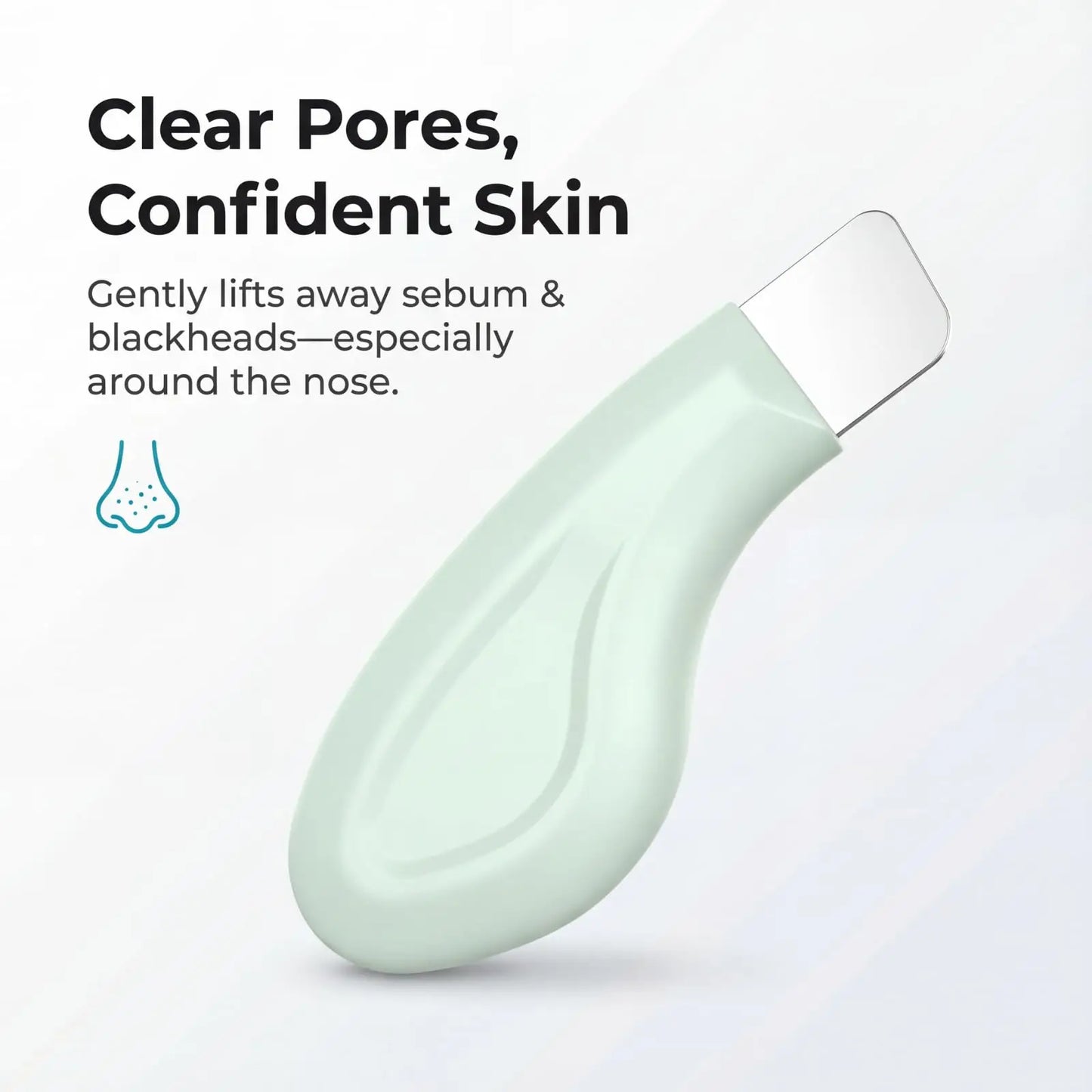 ClearPore™ Pro – Porenreinigungspatel aus Edelstahl
