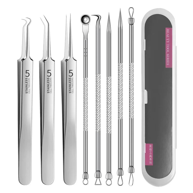 PurePore™ Elite – Professionelles 8-teiliges Porenreinigungs-Set