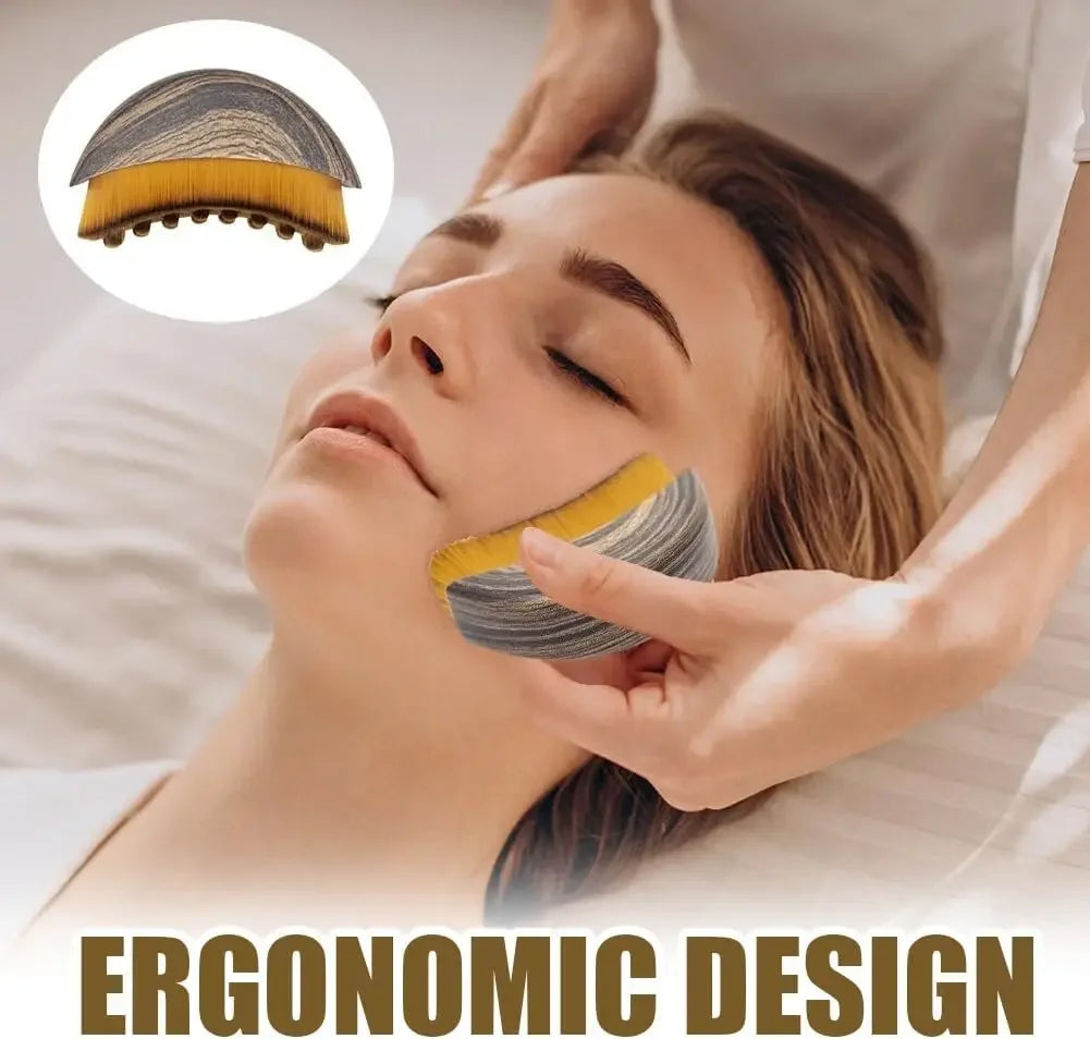 LymphaGlow™ Pro – Ergonomische Gesichtsmassagebürste für die Hautpflege-Routine