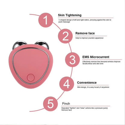 SculptLuxe™ Pro – Appareil Visage EMS Microcourant pour Massage, Soin Beauté et Effet Sculptant