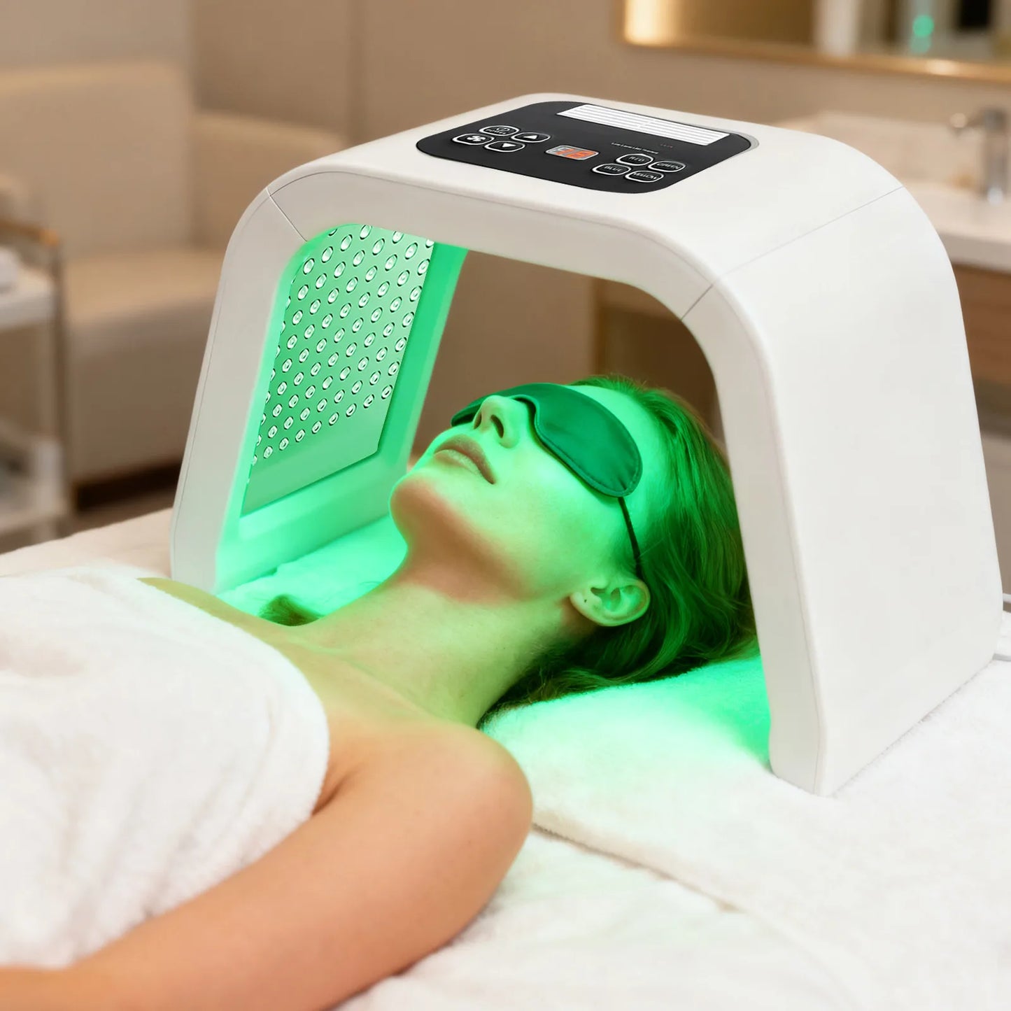 LumiSkin™ Studio Pro – LED-Phototherapiegerät mit 287 LEDs für Gesichtsbehandlungen zu Hause und im Studio