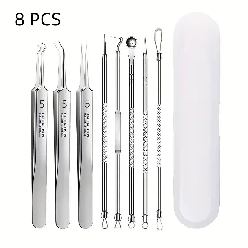 PurePore™ Elite – Professionelles 8-teiliges Porenreinigungs-Set
