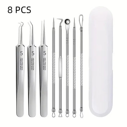 PurePore™ Elite – Professionelles 8-teiliges Porenreinigungs-Set