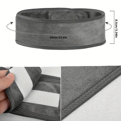 SpaLuxe™ Band – Verstellbares breites Stirnband für Make-up, Skincare, Spa und Gesichtspflege
