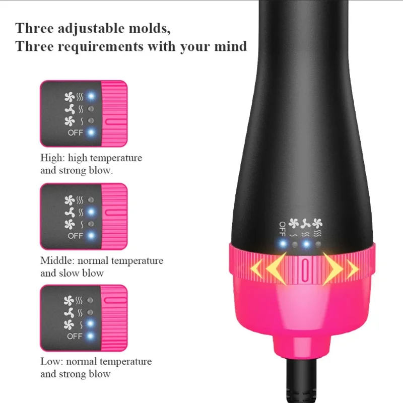 StyleAir™ Pro 3-en-1 – Brosse Soufflante Ionique Coiffante