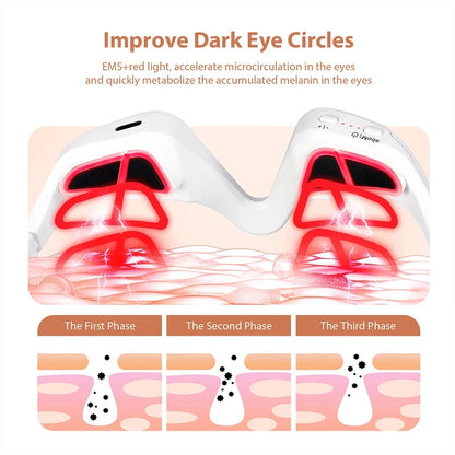 EyeLumi™ Pro – Masseur Yeux EMS & Lumière Rouge