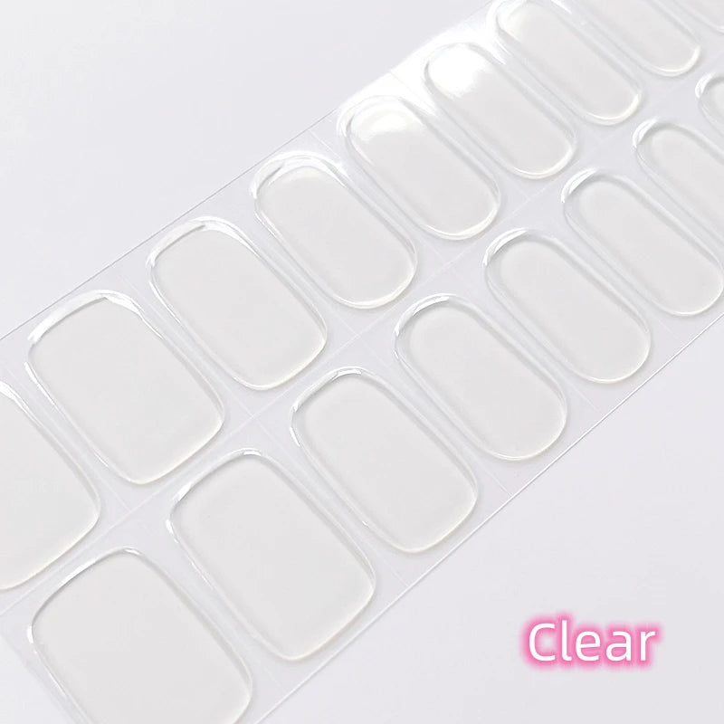 NailGlow™ Gel Wraps – Stickers Ongles Gel Semi-Cuit Full Cover