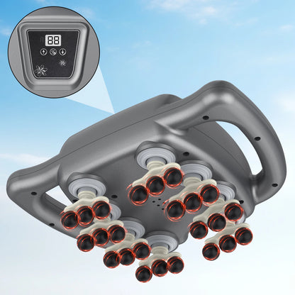 Pistolet de Massage Musculaire PulseRelief™ Pro – Massage Percussif Profond avec 16 ou 24 Têtes