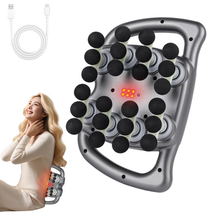 Pistolet de Massage Musculaire PulseRelief™ Pro – Massage Percussif Profond avec 16 ou 24 Têtes