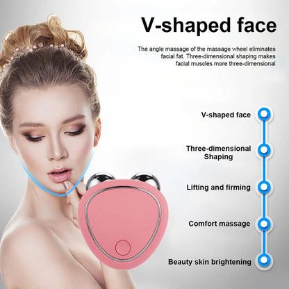 SculptLuxe™ Pro – Appareil Visage EMS Microcourant pour Massage, Soin Beauté et Effet Sculptant