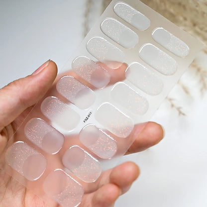 NailGlow™ Gel Wraps – Stickers Ongles Gel Semi-Cuit Full Cover