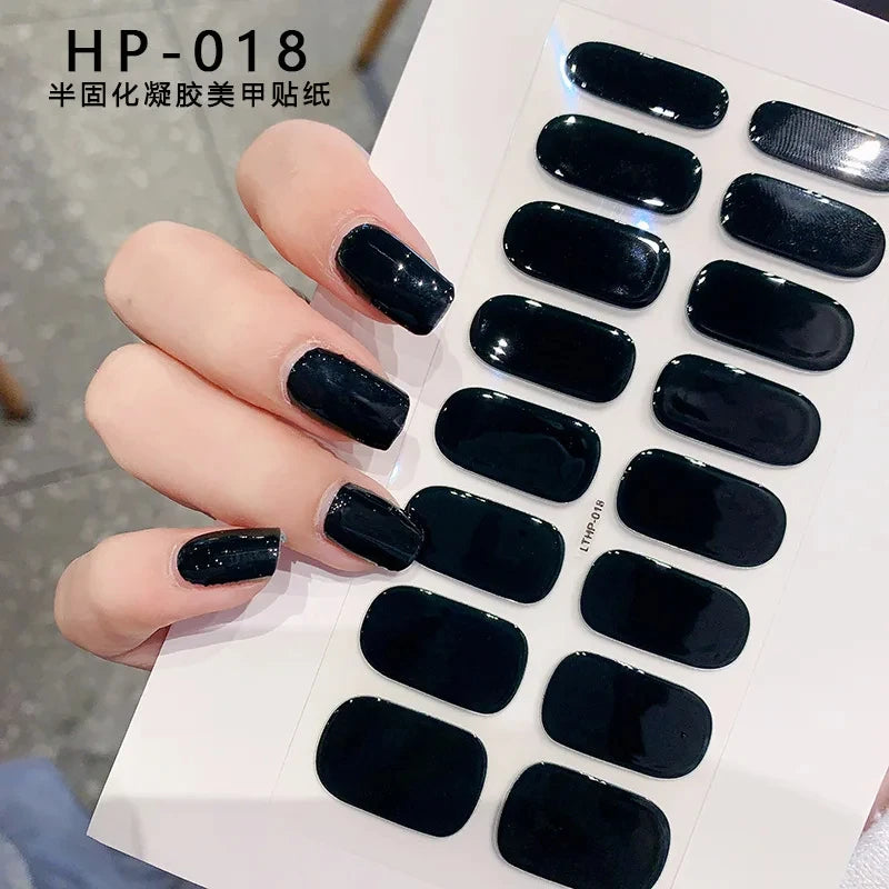 NailGlow™ Gel Tips – Stickers Ongles en Gel Semi-Cuit