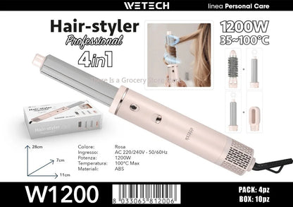 WETECH™ MultiStyle Pro – Kit 6-en-1 de Coiffure Professionnel