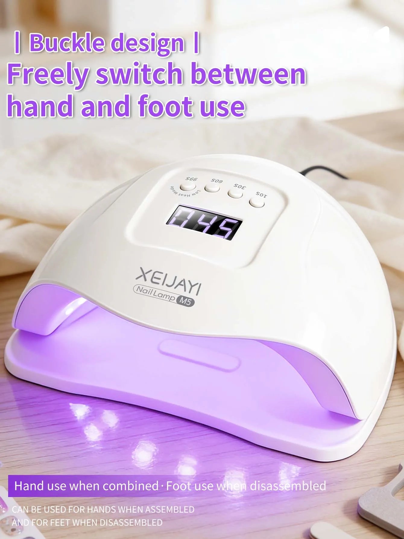 NailGlow™ Pro – Lampe UV/LED 24 LED pour Ongles