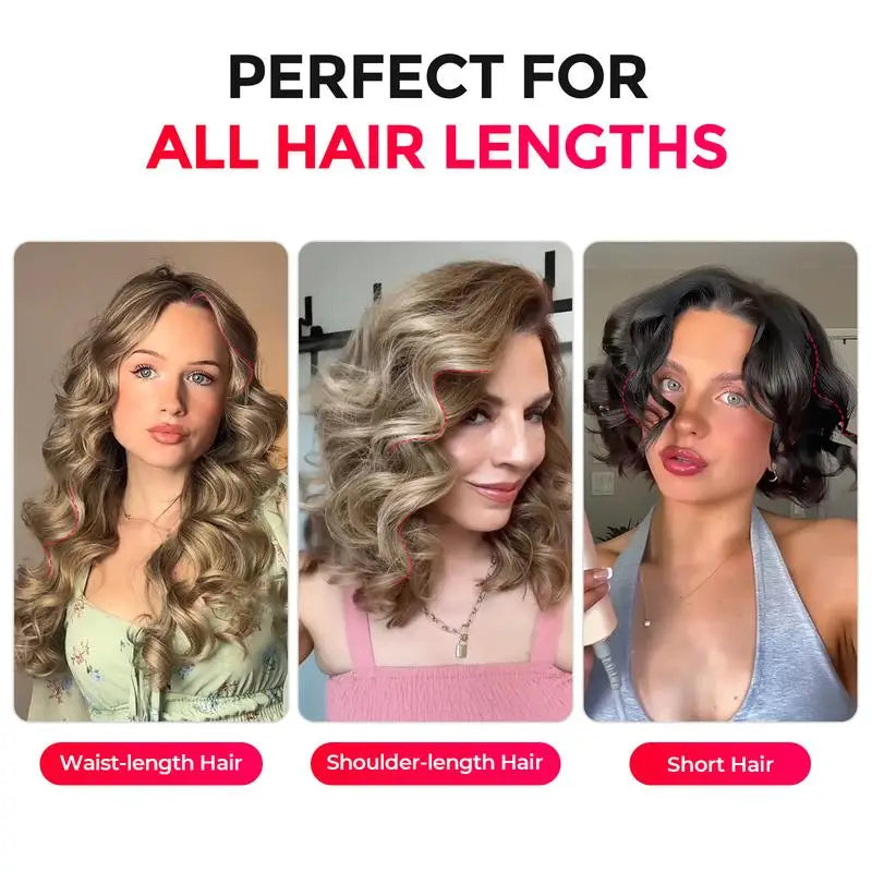 CurlLuxe™ Pro – Professioneller Automatischer Lockenstab 32 mm
