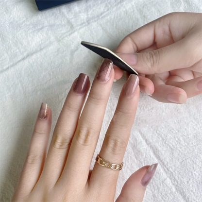 NailGlow™ Gel Wraps – Stickers Ongles Gel Semi-Cuit Full Cover