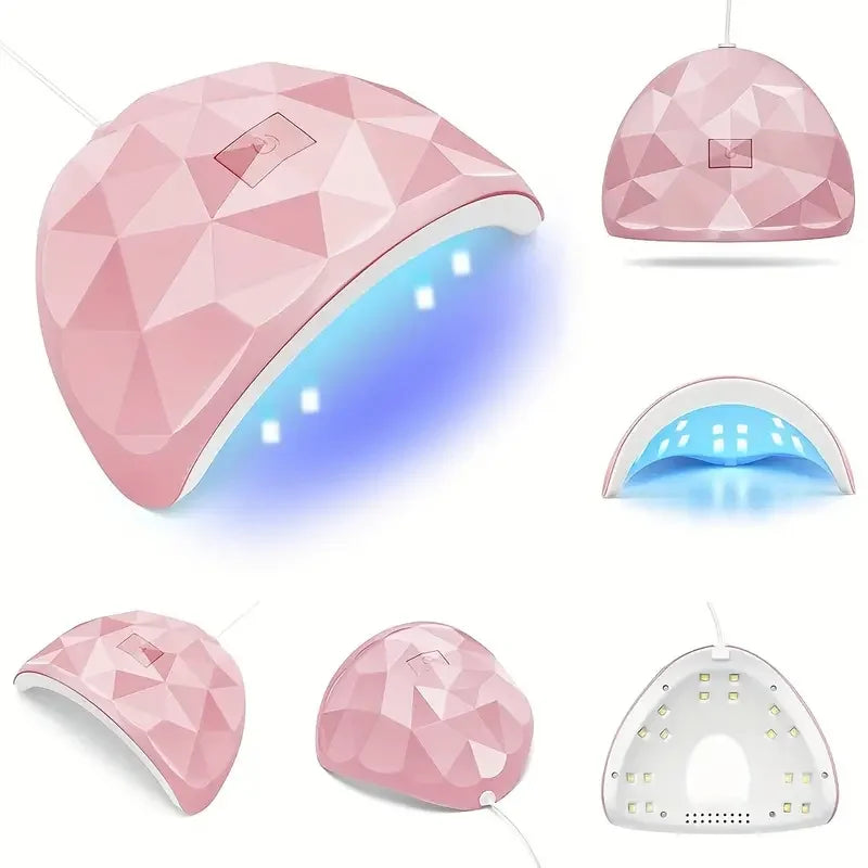 NailGlow™ Pro 54W – Lampe UV/LED Professionnelle pour Ongles