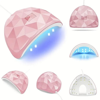 NailGlow™ Pro 54W – Lampe UV/LED Professionnelle pour Ongles