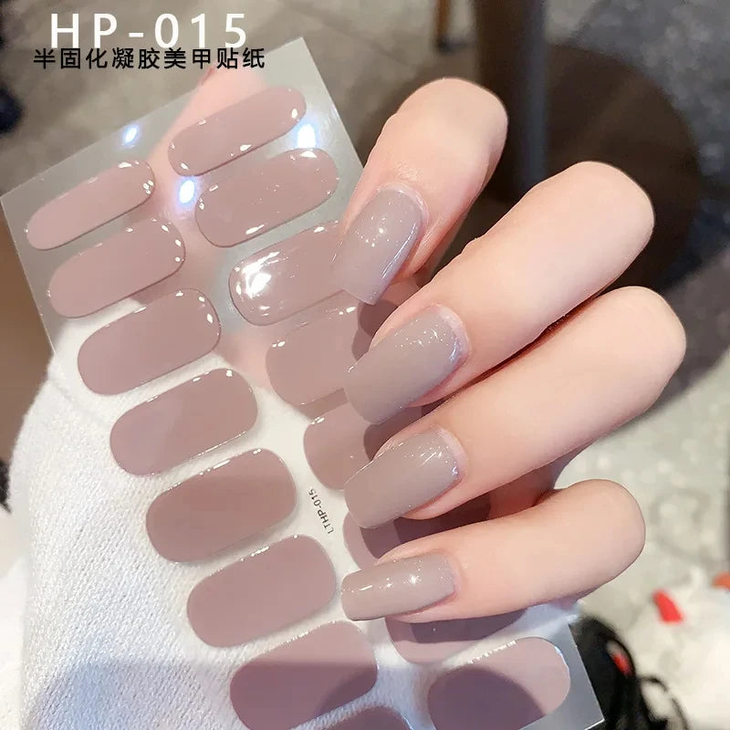 NailGlow™ Gel Tips – Stickers Ongles en Gel Semi-Cuit