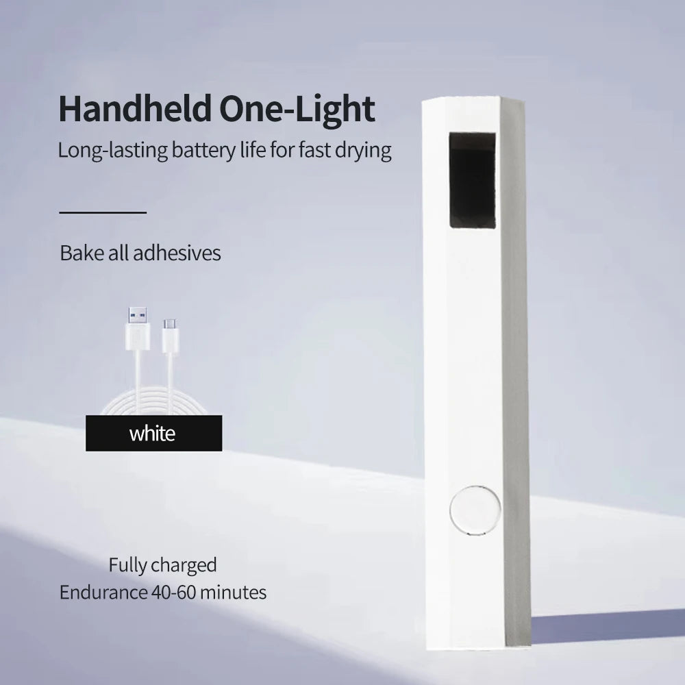 NailGlow™ Mini – Lampe UV/LED Portable pour Vernis Semi-Permanent
