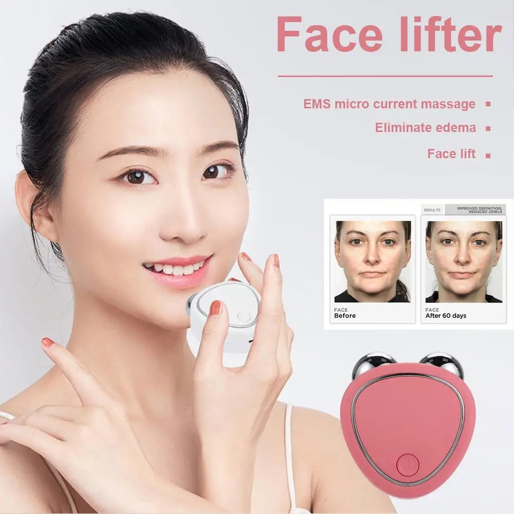 SculptLuxe™ Pro – Appareil Visage EMS Microcourant pour Massage, Soin Beauté et Effet Sculptant