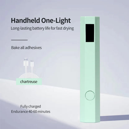 NailGlow™ Mini – Lampe UV/LED Portable pour Vernis Semi-Permanent